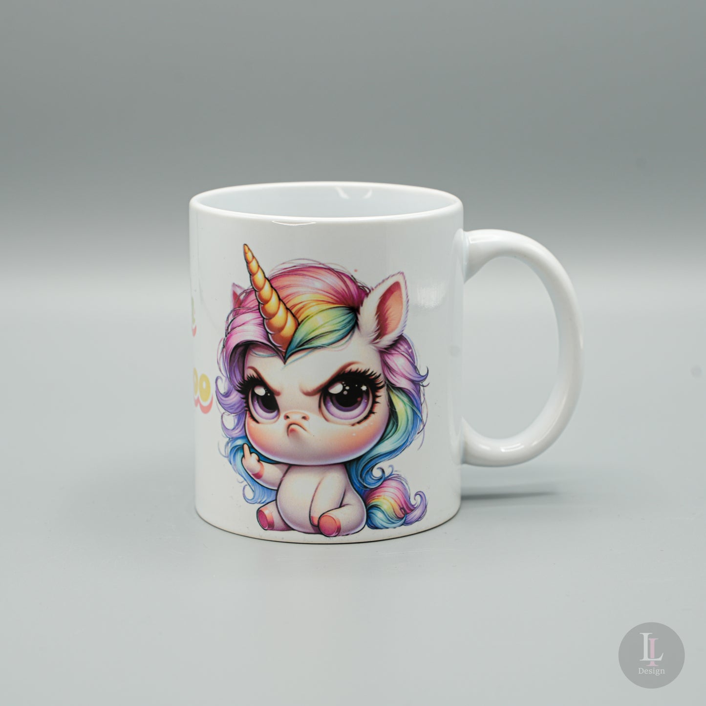 Einhorn Tasse ( F ck dich soooo viel )