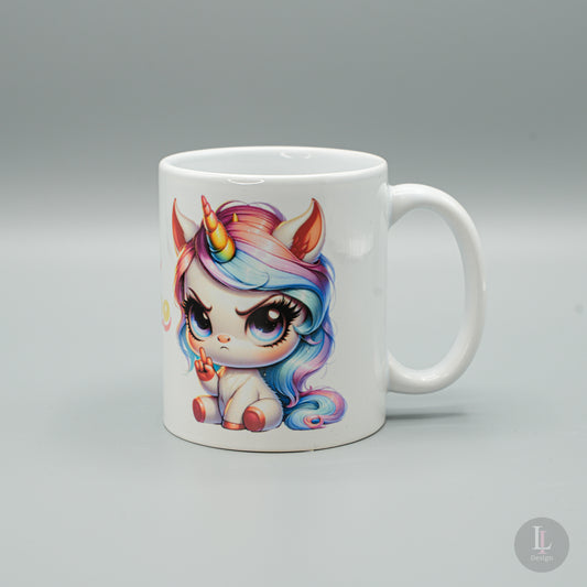 Einhorn Tasse ( F ck dich sooo viel )