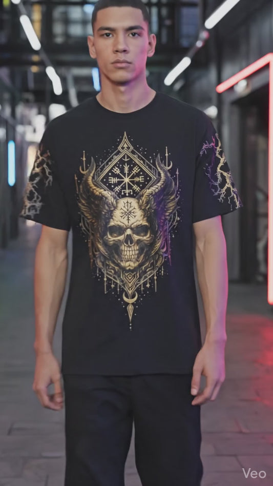 Vegvísir Shadow Skull